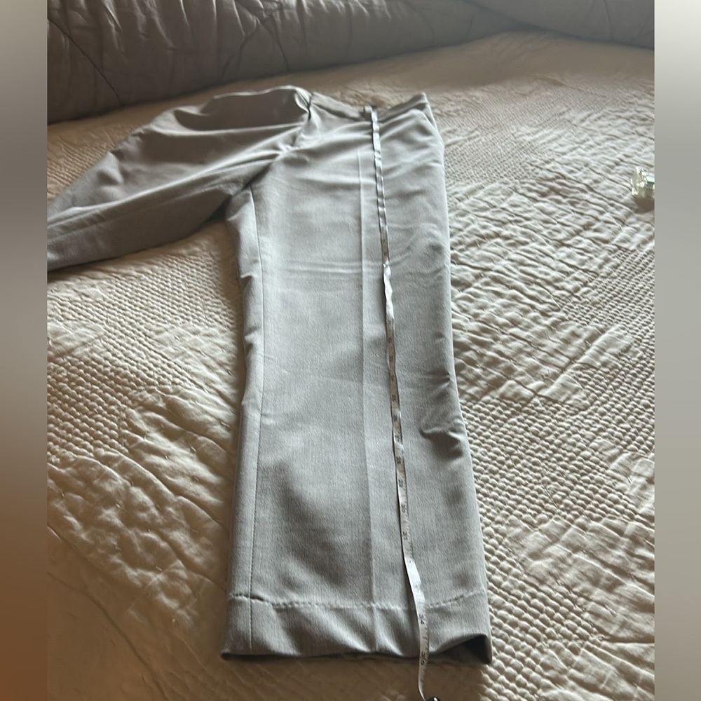 Uniqlo Smart Ankle ( 2 way )  Gray Pants light grey size S - Picture 14 of 15